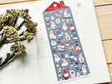 Winter Collection Sheet of Stickers / Santas