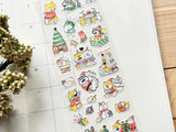 Sheet of Stickers /  Shibanban Winter Collection