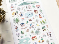 "View" Sheet of Stickers / 7AM