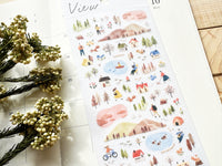 "View" Sheet of Stickers / 6PM