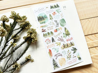 Warble Sheet of Stickers - Green