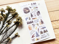 Warble Sheet of Stickers - Gray