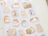 Cherish Sheet of Stickers /  Hamster