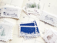 Hutte Paper Flake Sticker Pack / Autumn Forest