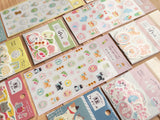 Furukawa Mino Paper Flake Stickers / Shiba & Sakura