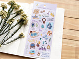 "Choosy Life" Sheet of Stickers / Stargazing