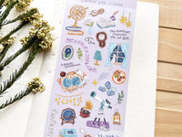 "Choosy Life" Sheet of Stickers / Stargazing