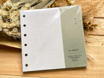 YOHAKU Original Binder Refills - Weekly