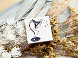 Nonnlala Original Rubber Stamp - Desk Lamp