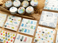 Seitousya Block Memo Pad - Umbrella