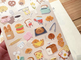 Sheet of Stickers /  Happy Bakery