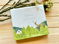 Omori Yuko Square Cube Memo Pad / Mountain (Yama)