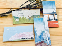 Sayuri Fujimaki Memo Pad / Writing Paper - Travel