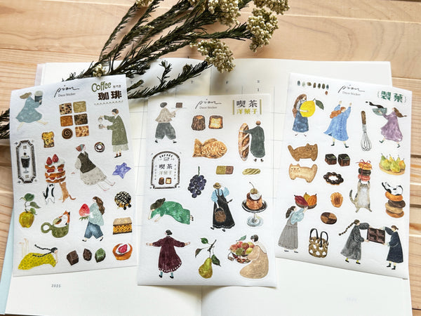 Pion Sheet of Stickers / Candy