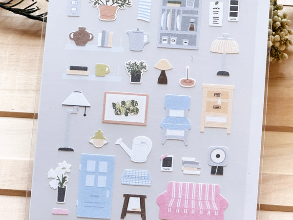 Suatelier Sheet of Sticker / Vintage House