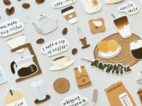 Suatelier Sheet of Sticker / Cafe Addict