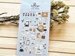 Suatelier Sheet of Sticker / Cafe Addict