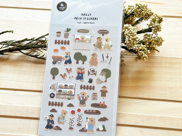 Suatelier Sheet of Sticker / Ggumi Farm