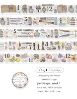 Lin Chia Ning Matte PET Tape /  Joy Bringer - Week 1