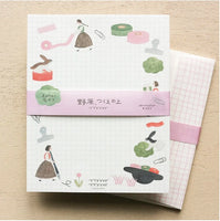 Necktie Letter Set - On the Table