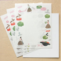 Necktie Letter Set - On the Table