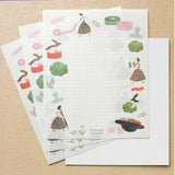 Necktie Letter Set - On the Table