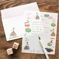 Necktie Letter Set - On the Table