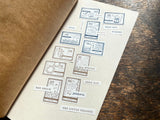 Oeda Letterpress "Stamp" Sticker Sheet - Bronze