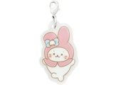 Sanrio Acrylic Charm Set / Shirotan x My Melody (L)