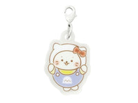 Sanrio Acrylic Charm Set / Shirotan x Hello Kitty (L)