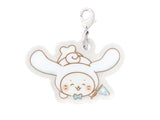 Sanrio Acrylic Charm Set / Shirotan x Cinnamonroll (L)