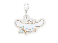 Sanrio Acrylic Charm Set / Shirotan x Cinnamonroll (L)