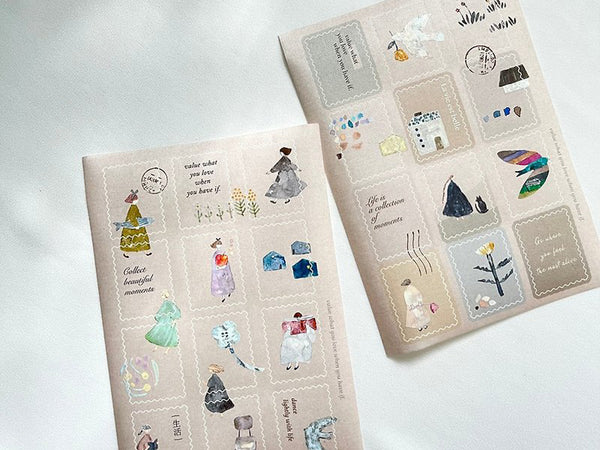 Pion Sheet of Stickers / Little (2 sheets)