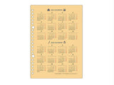 eric Loose Leaf 2024 Planner Set - Kraft