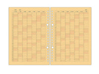 eric Loose Leaf 2024 Planner Set - Kraft