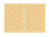eric Loose Leaf 2024 Planner Set - Kraft