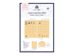 eric Loose Leaf 2024 Planner Set - Kraft