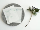 YOHAKU x CHECK&STRIPE Notepad / M-198 A Drop (ヒトシズク)