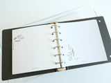 YOHAKU Original Binder Refills / M-224 Reusable Sticker Collector Sheets (Basic)