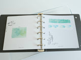 YOHAKU Original Binder Refills / M-224 Reusable Sticker Collector Sheets (Basic)