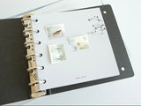 YOHAKU Original Binder Refills / M-225 Reusable Sticker Collector Sheets (Vintage)