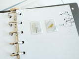 YOHAKU Original Binder Refills / M-225 Reusable Sticker Collector Sheets (Vintage)
