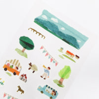 Tamura Miki Masking Sheet of Sticker / Marche