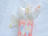 dodolulu Match Box Flake Stickers - Vintage Dolls  (08)