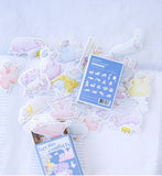 dodolulu Match Box Flake Stickers - Lazy Day Comforts  (09)