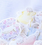 dodolulu Match Box Flake Stickers - Lazy Day Comforts  (09)