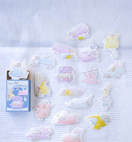 dodolulu Match Box Flake Stickers - Lazy Day Comforts  (09)
