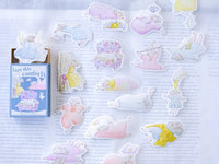 dodolulu Match Box Flake Stickers - Lazy Day Comforts  (09)