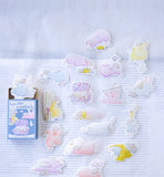dodolulu Match Box Flake Stickers - Lazy Day Comforts  (09)