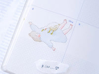 dodolulu Match Box Flake Stickers - Lazy Day Comforts  (09)